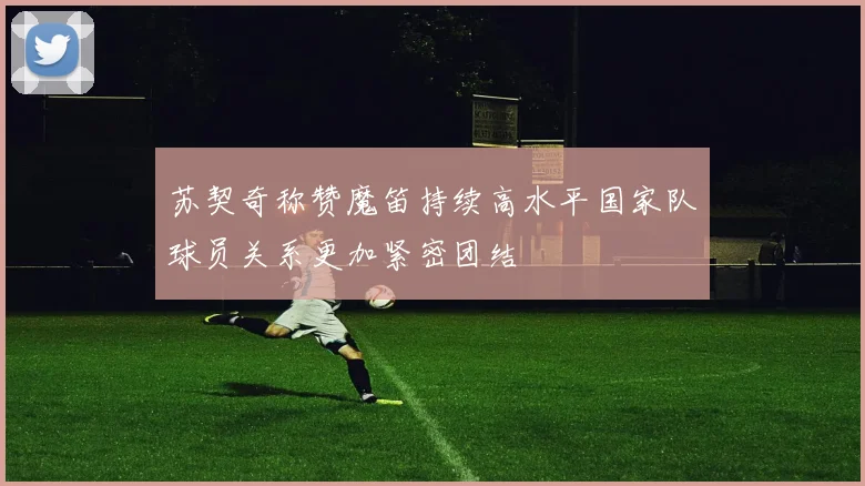 苏契奇称赞魔笛持续高水平国家队球员关系更加紧密团结